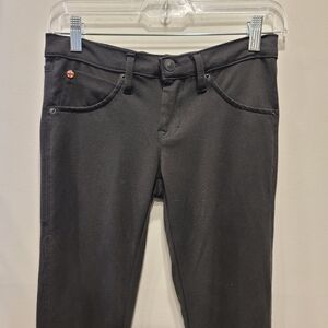 Hudson Girls Black Leggings - sz 16 (girls)